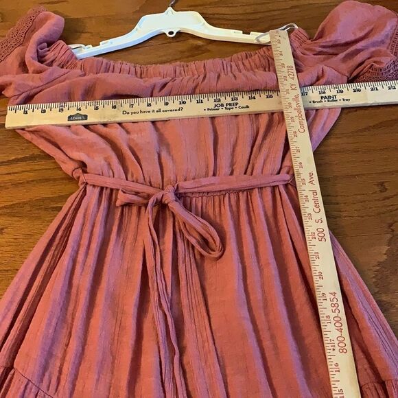 NWOT BoHo Maxi dress by A.U.W. - Picture 6 of 9